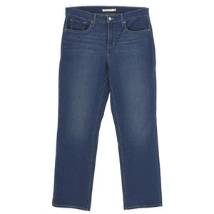 19898 Levis, Shaping Straight,  Damen Jeans Hose, Stretchdenim, worn blue, W 38 L 32 Herst. 20M