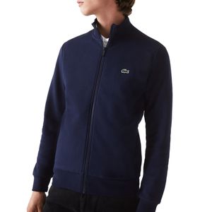 Lacoste Trainingsjacke mit Logo, Blau S