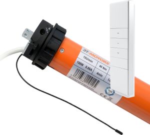 3T Funk-Markisenmotor 40Nm inkl. Adaptersatz + Handsender HSF1 Typ: 3T45-40R / 70 mm rund