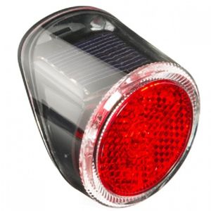 Falkx rücklicht Solarenergie LED rot/schwarz
