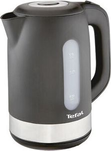 Tefal KO 3308 Schnurloser Wasserkocher, Kunststoffgehäuse, 1,7 l FÃ1/4llmenge, 2400 Watt, 360° Sockel, Kalkfilter