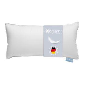 Premium 3-Kammer-Kopfkissen | Daunenkissen | XDREAM | 40 x 80 cm