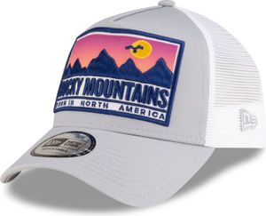 Czapka New Era 9Forty A-Frame Trucker Cap - ROCKY MOUNTAINS grau