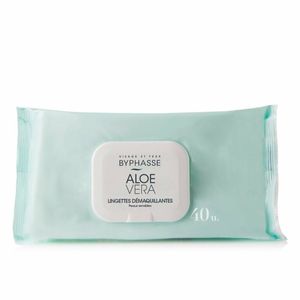 BYPHASSE Face & Eyes Remover Wipes mit Aloe Vera f&#252 r empfindliche Haut 40 Stk.