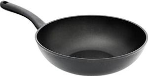 Fissler Cenit / Aluminium-Wok, Asia-Pfanne (Ø 28 cm) beschichtet, antihaftend, hoher Rand - Induktion