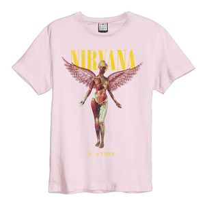 Amplified - "In Utero" T-Shirt für Herren/Damen Unisex GD803 (XXL) (Pink)