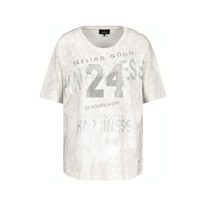 Monari Damen T-Shirt mit Frontprint und Glitzer sandelholz cold dye 44