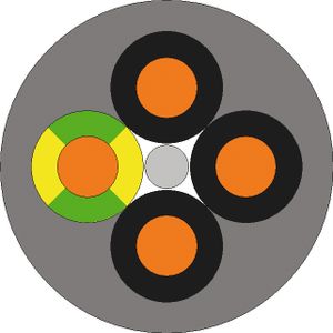 Lapp ÖLFLEX CLASSIC 110 5G0,75 1119105 Meterware