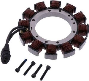 Lichtmaschinenstator JMP für Harley Davidson FXSTS Springer Softail FLSTC Heritage Classic Electra Glide Sport FLHS FXRT FLTC Tour 1340 ccm Bj. 1987 -