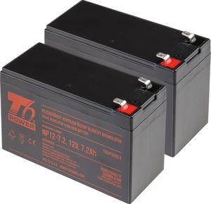 Zestaw baterii T6 Power do APC Back-UPS Pro BR900G, VRLA, 12 V
