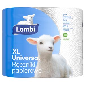 Univerzálne papierové uteráky Lambi Xl 2 rolky