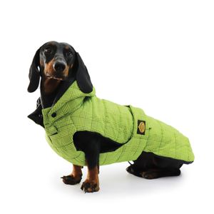 Fashion Dog wasserdichter Hunde-Steppmantel speziell für Dackel - 36 cm