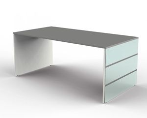 Lugano Schreibtisch 180x90 cm Grafit Lugano Schreibtisch 180x90 cm Grafit