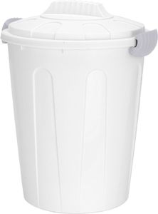 Séria v bielej farbe: MALÝ maxi odpadkový kôš s objemom 23 litrov (malý)