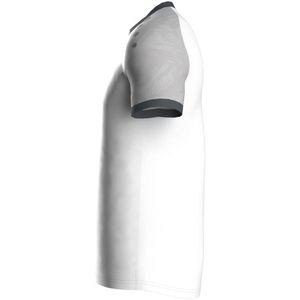 Jako dres Iconic s krátkym rukávom kids white light grey grey veľkosť 152