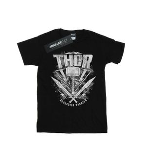 Marvel - "Thor Ragnarok Hammer Logo" T-Shirt für Damen BI46624 (M) (Schwarz)