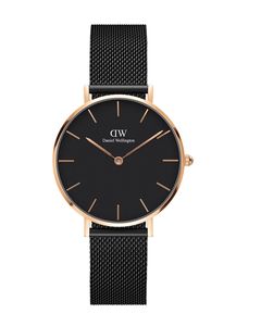 Daniel Wellington - Zegarek Daniel Wellington DW00100245 Classic Petite Ashfield Black Rose (28 mm)