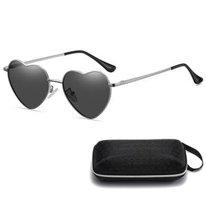 Sonnenbrille Damen,Halbgestelle Unregelmäßige Farbverlauf Sonnenbrille(Unisex mit UV400 Schutz Vintage) Herz Brille,Hippie Brille Damen,Retro Kostüm