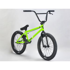 mafiabikes Kush2+ Freestyle BMX Fahrrad ab 150 cm unisex 20 Zoll Jugendliche Erwachsene Einsteiger Bike mit Felgenbremse, Farbe:hulk green