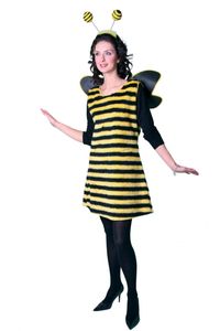 flotte Biene Imme Kostüm  Karneval, Größe:44-46