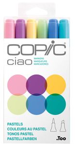 COPIC Marker ciao 6er Set "Pastels"