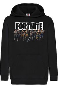 Players Kinder Kapuzenpullover Sweatshirts Fortnite Battle Royal Epic Gamer Gift, 9-11 Jahr - 140 / Schwarz