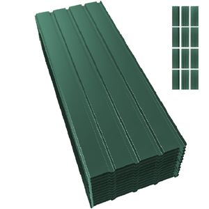 Mondeer 12xTrapezblech 115 x 45 cm=6.21 ㎡ Dachplatten für Gerätehaus Carport Anthrazit verzinkt Profilblech Wandblech Dachblech Wellblech Dachplatten Mondeer 12xTrapezblech 115 x 45 cm=6.21 ㎡ Dachplatten für Gerätehaus Carport Anthrazit verzinkt Profilblech Wandblech Dachblech Wellblech Dachplatten