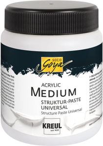 KREUL Strukturpaste SOLO Goya Universal 250 ml weiß