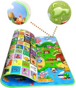 Spielmatte, Swonuk 200 x 180cm Faltbare Große Anti-Rutsch Krabbelmatte, Doppelseiten Spielbar Baby Kleinkind Crawl Mat, als Krabbeldecke fürs Kind, Yogamatte, Picknick-Decke und Übungsauflage Geeignet Spielmatte, Swonuk 200 x 180cm Faltbare Große Anti-Rutsch Krabbelmatte, Doppelseiten Spielbar Baby Kleinkind Crawl Mat, als Krabbeldecke fürs Kind, Yogamatte, Picknick-Decke und Übungsauflage Geeignet