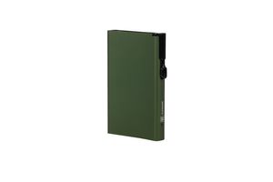 CLICKSAFE Etui Tresor 954000, 9,7 x 6,4 x 1,3 cm, Farbe: grün