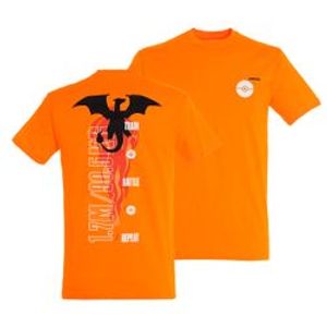 Pokemon T-Shirt - Charizard (orange) XXL