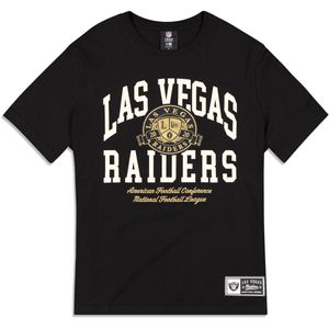 New Era NFL Shirt - LETTERMAN Las Vegas Raiders - S
