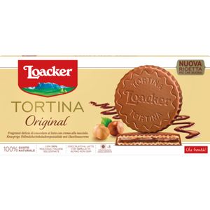 Loacker Tortina Original 3 Waffeltörtchen mit Haselnusscreme 63g