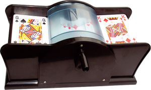 Kartenmischmaschine mit Kurbel Spielkartenmischmaschine