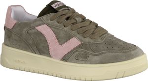 Victoria 125717 Damen Sneaker Leder Kaki (Grün), Wechselfußbett - Damenschuhe Top Trends, Grün, leder