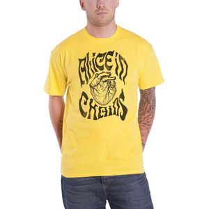 Alice In Chains - Tričko "Transplant" pre mužov/dámy Unisex RO1165 (M) (Yellow)