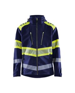 Blakläder® High Vis Softshell Jacke 4494 2513 in div. Farben, Farbe:schwarz/gelb, Größe:M