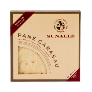 Sunalle Pane Carasau Classico, traditionelles dünnes Hirten Brot aus Sardinien, 250g Il Vecchio Forno di Fonni