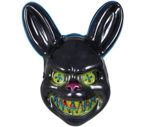Purge Maske Halloween LED Horror Masken , Farbe wählen:blau