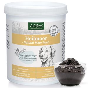 AniForte Heilmoor für Hunde 1,2kg – Natürliches Moortorf zur Verbesserung der Kotbeschaffenheit, Verdauung & Magen-Darm-Aktivität – Heilerde für Hunde