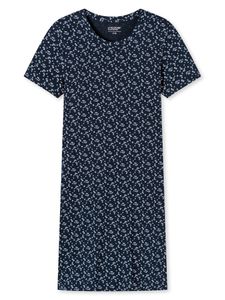 Schiesser Nacht-hemd schlafmode sleepwear Uncover hellblau 44 Schiesser Nacht-hemd schlafmode sleepwear Uncover hellblau 44
