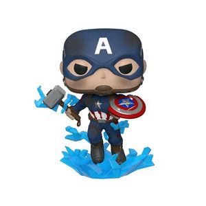 Funko POP! Marvel Endgame Captain America with Broken Shield and Mjolnir 573