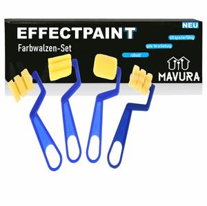 EFFECTPAINT Farb Roller Muster Maler Struktur Effekt Relief Walze Effektroller
