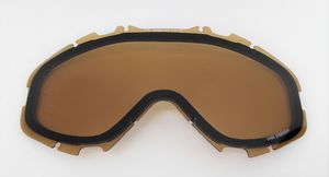 Uvex g.gl 300 ess Ersatzscheibe für Skibrillen Replacement Lens for Goggles polarisierende Doppelscheibe Außenscheibe polarized brown, Innenscheibe clear S2