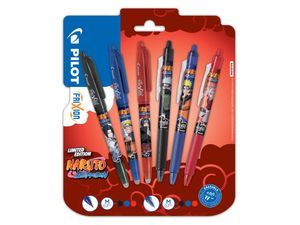 Pilotpen Naruto Shippuden Kugelschreiber FriXion Ball & Clicker Naruto Limited Edition LE 0.7 (6)