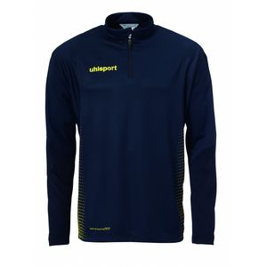 uhlsport Score 1/4-Zip Top Sweatshirt schwarz/fluo grün 116