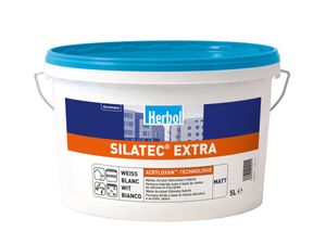 Herbol Silatec Extra Acrylat-Silikonharz-Hybrid Fassadenfarbe Matt Vanille 12,5 L
