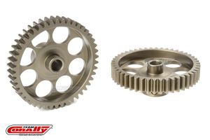 Team Corally - 48 DP Motorritzel - Stahl Gehärtet - 46 Zähne - Welle 3.17mm C-71446