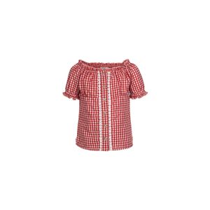 Kinder-Shirt-Bluse Corinna in Rot von Nübler, Größe:128