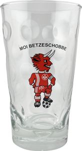 1. FC Kaiserslautern - Moi Betzeschobbe Dubbeglas 0,5 L - für Pfalz, Betze und 1. FCK Fans